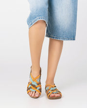 Sandalia plana Ibiza 175 naranja