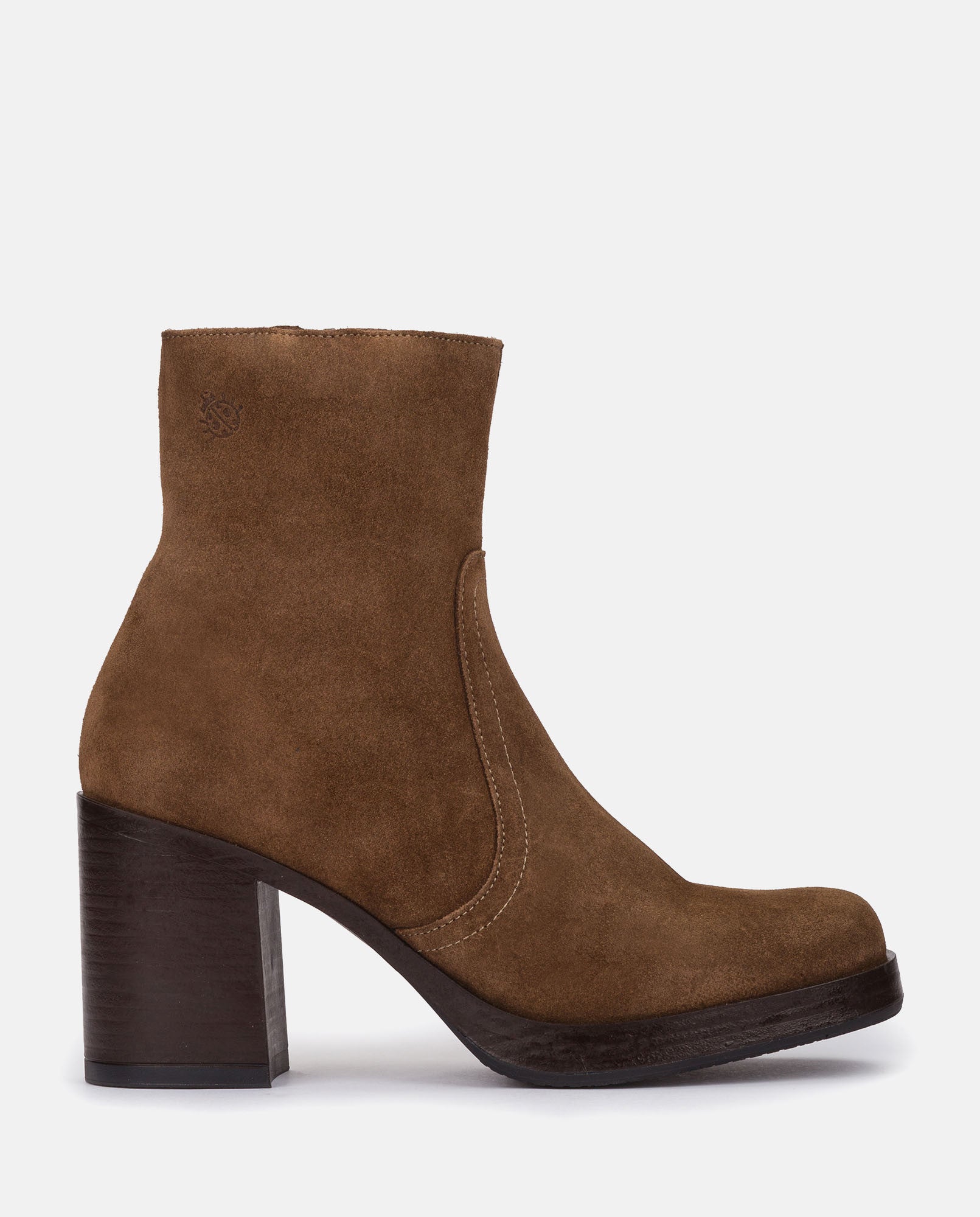Heeled ankle boot Kolin 001 BROWN Yokono