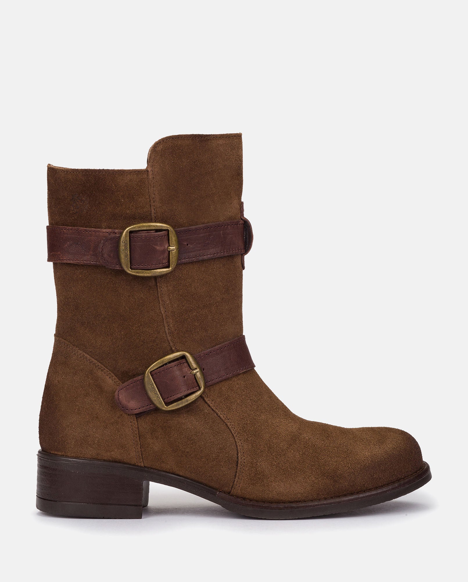 Mons Botines Mujer Yokono BotÃn Plano MONS 005 MARRON · Botín