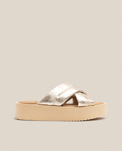 Platform sandal CARMEN-004 gold