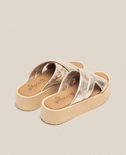 Platform sandal CARMEN-004 gold