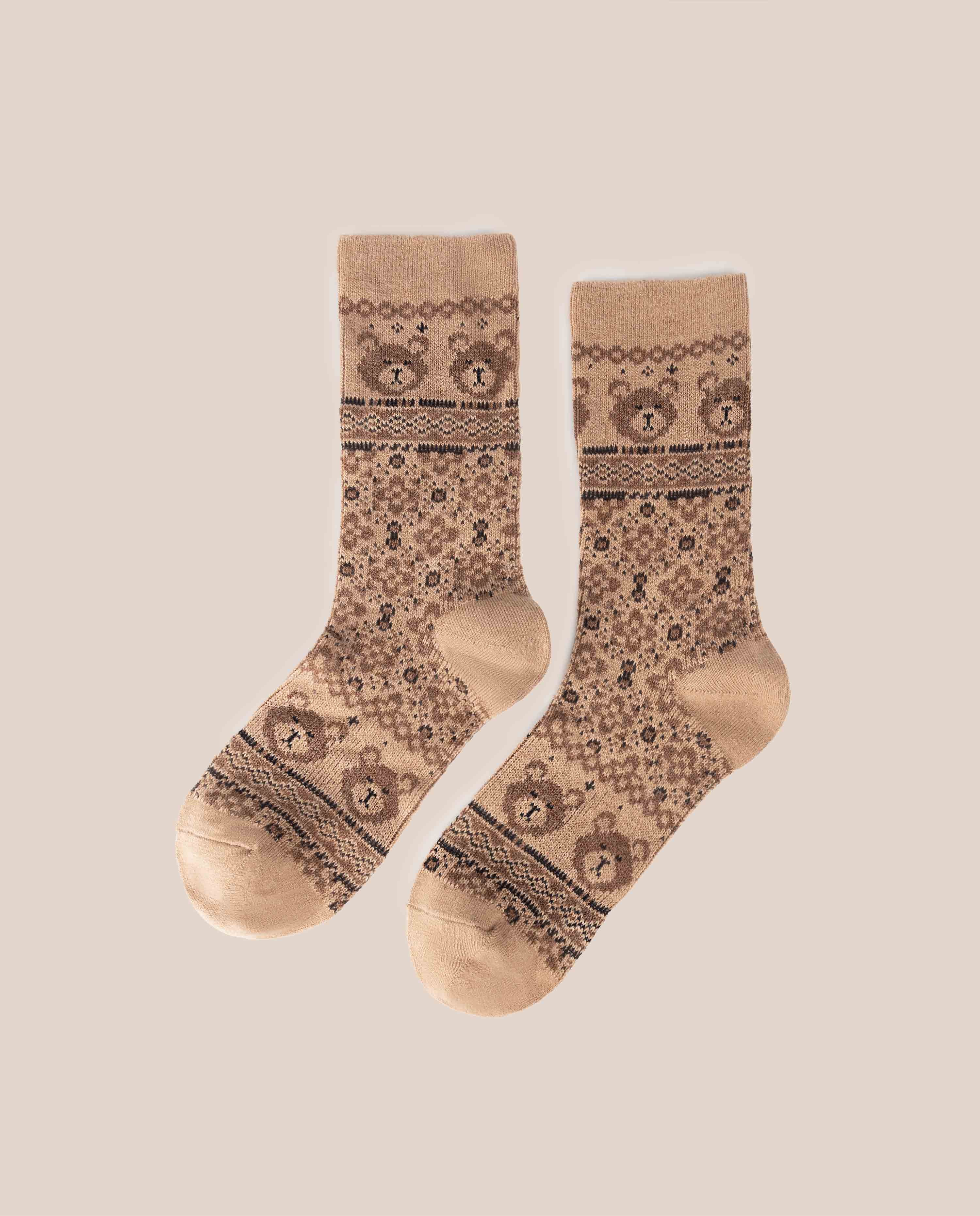 Calcetín Oso Beige_36309.jpg