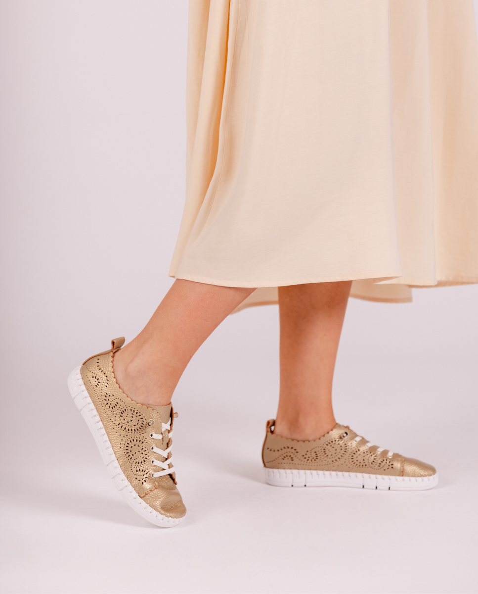 Sneaker FLOW-005 gold