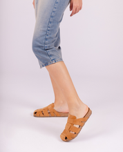 Sandalia plana JERBA-253 camel