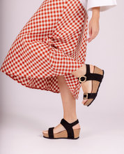 Wedge sandal BARI-255 black