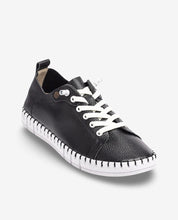 Turnschuhe fließen 004 schwarz