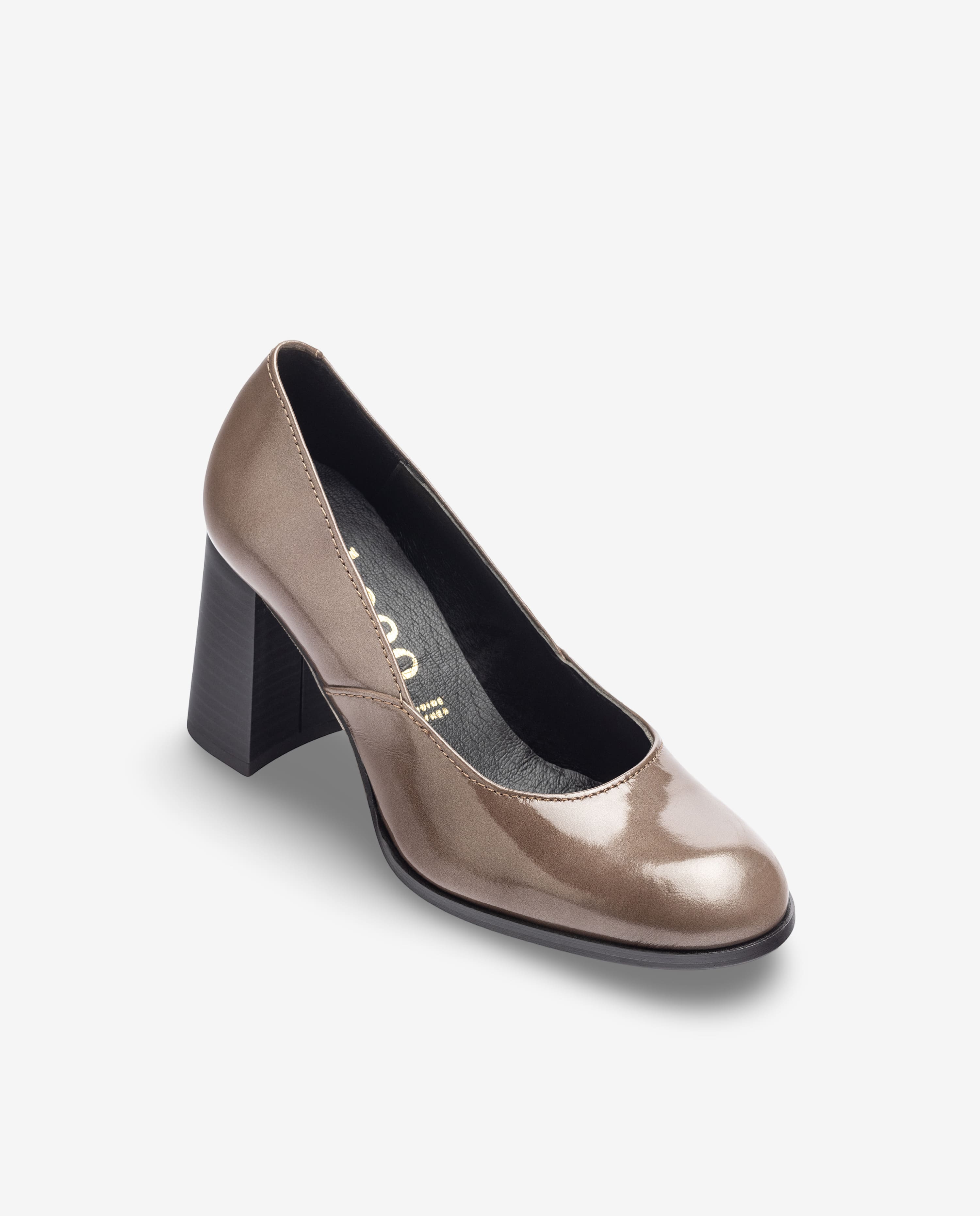 Zapato de tacón LOIR-001 marrón