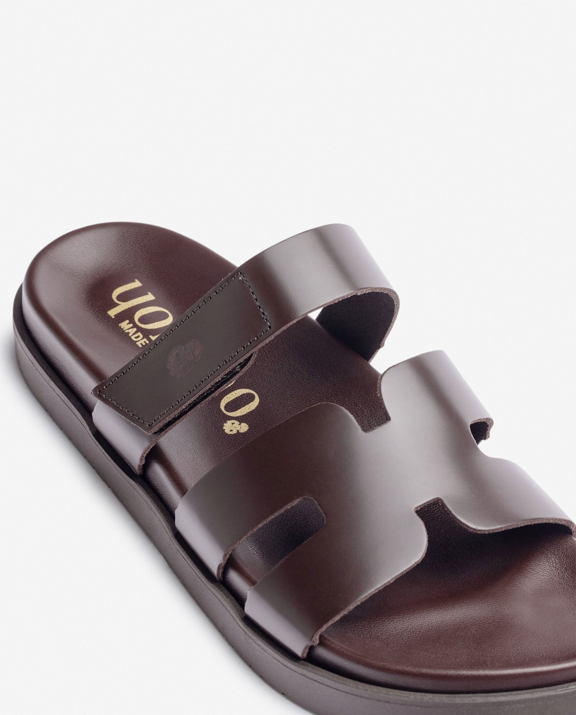 Flat sandal MORENA-125 brown