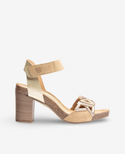 Ponza 007 brown heeled sandal