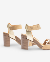 Ponza 007 brown heeled sandal