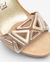 Ponza 007 brown heeled sandal