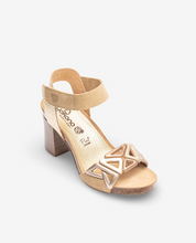 Ponza 007 brown heeled sandal