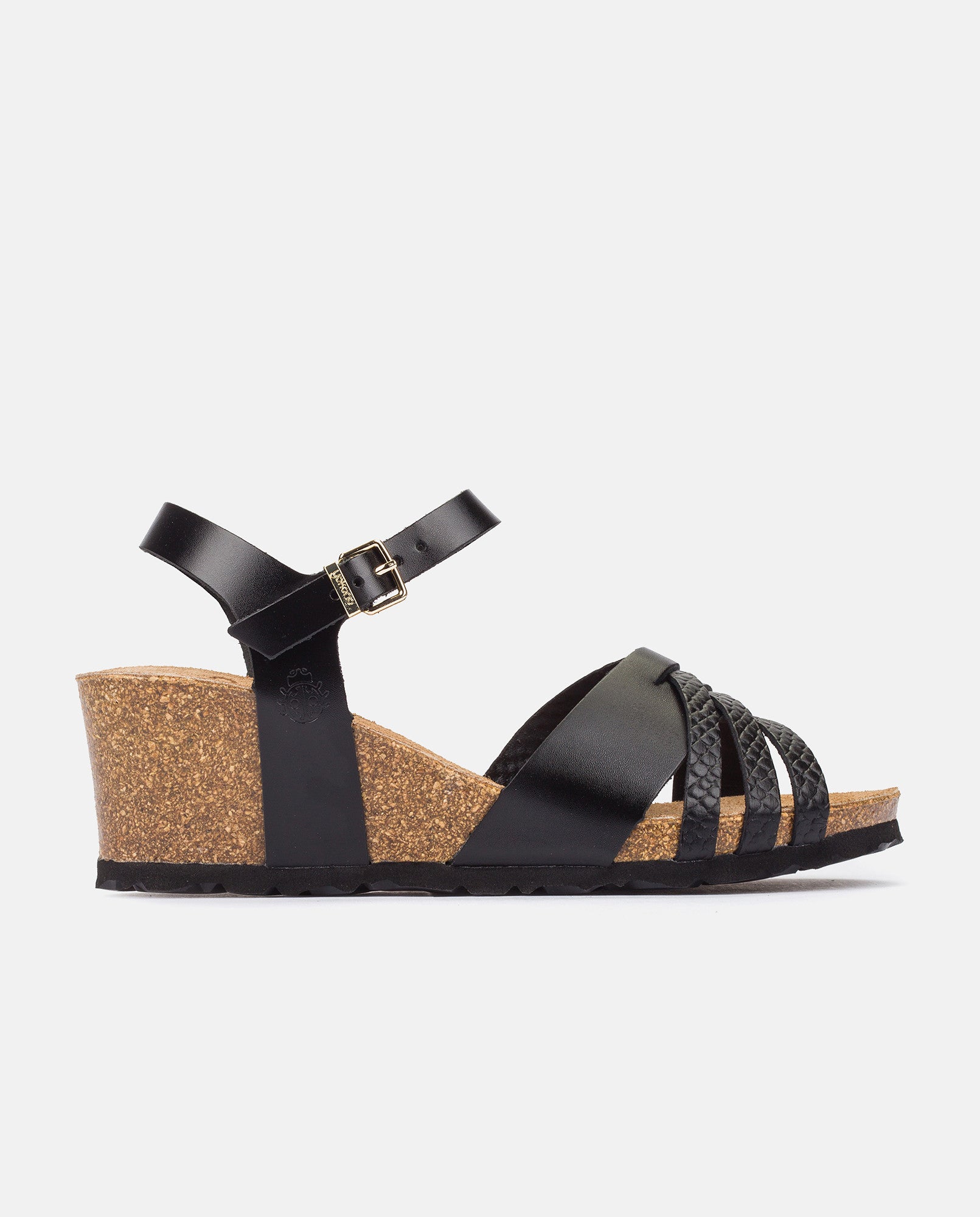 Wedge sandal CADIZ-137 black