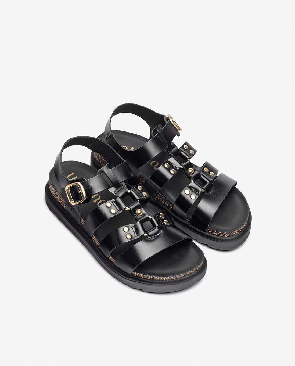 Sandalia plana TUNEZ-255 negro_36947.jpg