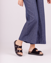 Sandalia de plataforma TUNEZ-253 negro