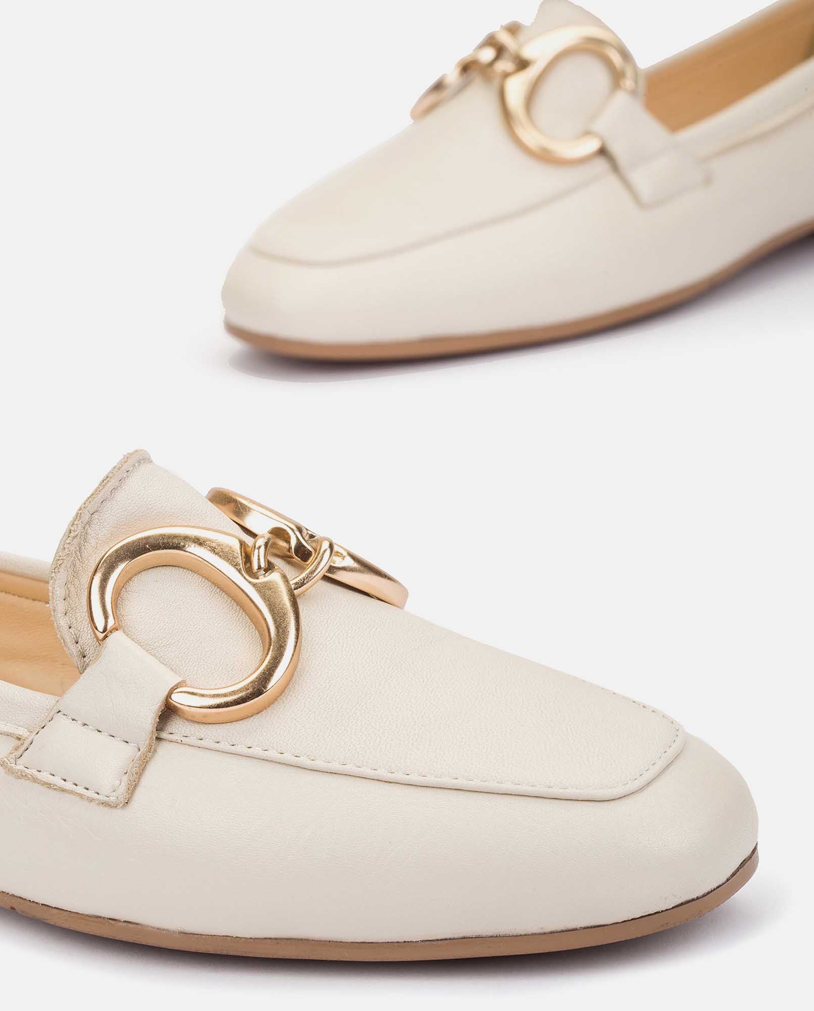 Flat shoe Regina 001 BEIGE - Yokono