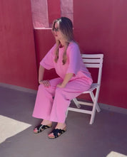 Sandale à semelle compensée CADIZ-300 noir