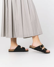 Flat sandal GRANADA-700 black