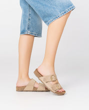 sandalo basso JERBA-136 beige