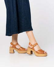 Sandalette mit Absatz BONAI-002 in Braun