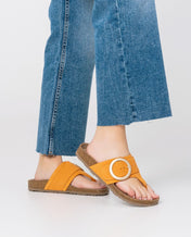 Flat sandal GRANADA-704 orange
