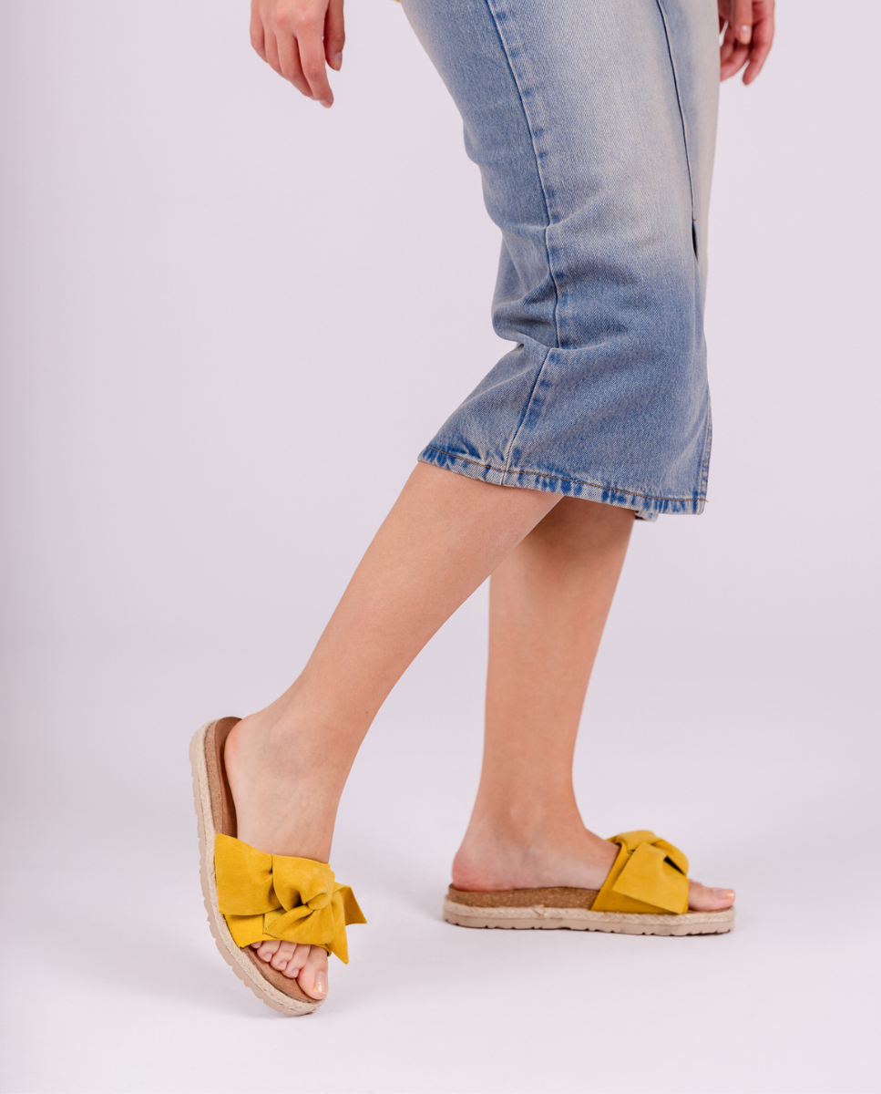Flat sandal ARENA-004 yellow