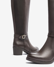 Stiefel mit Obertail LILLE-015 Braun