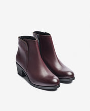 Stiefelette mit Obertail LILLE-016 Bordeaux
