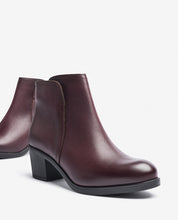 Stiefelette mit Obertail LILLE-016 Bordeaux