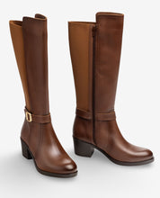Stiefel mit Obertail LILLE-015 Braun