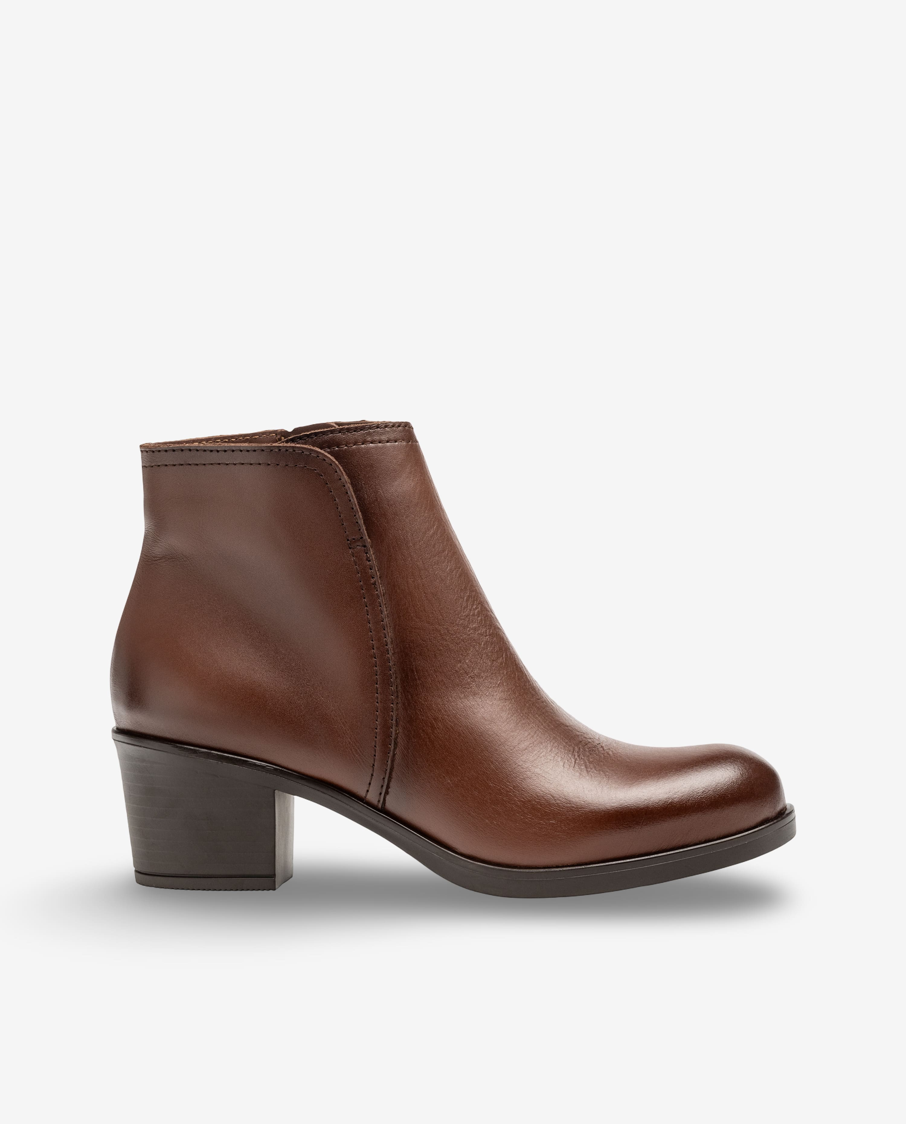 Stiefelette mit Obertail LILLE-016 Braun