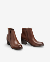 Stiefelette mit Obertail LILLE-016 Braun