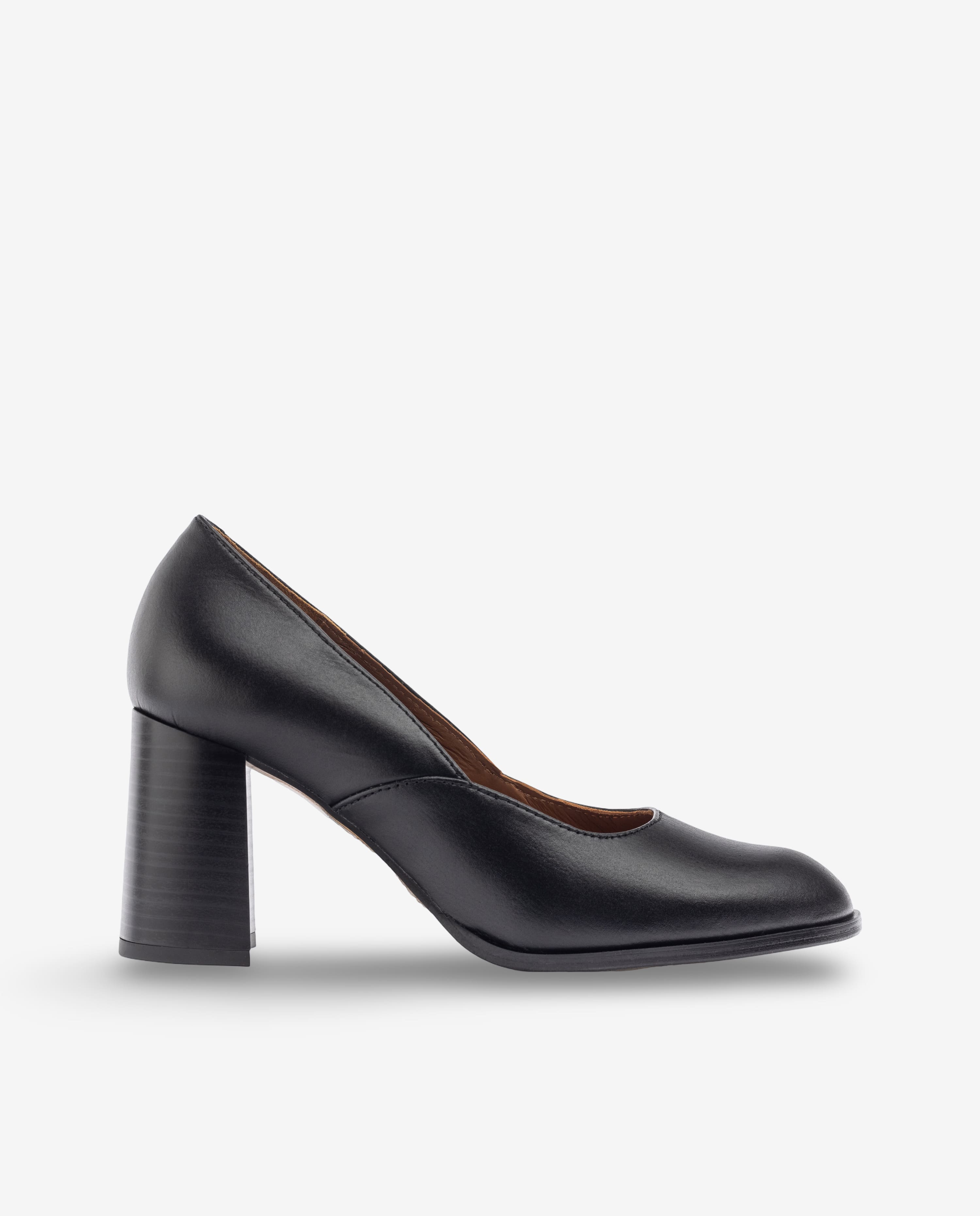 Scarpa con tacco LOIR-001 nero