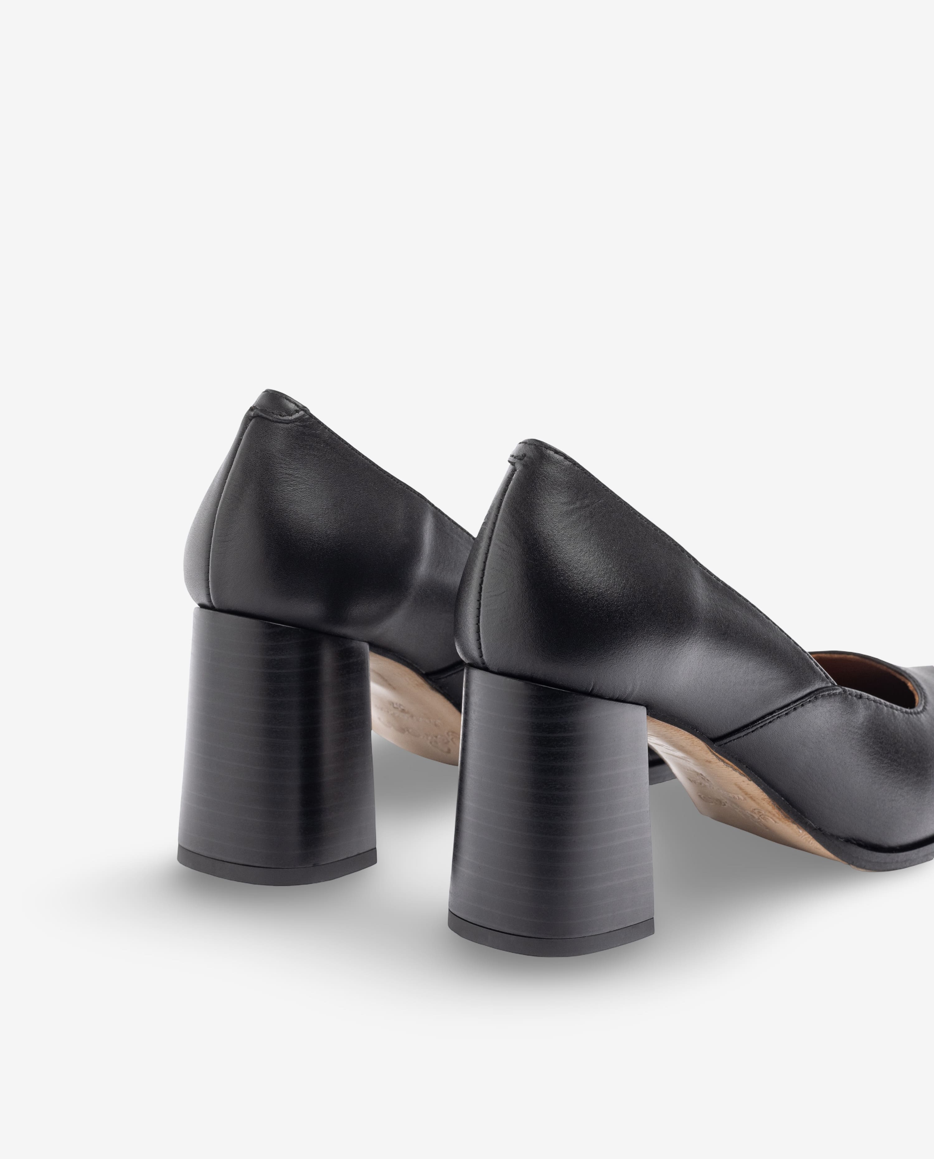 Scarpa con tacco LOIR-001 nero