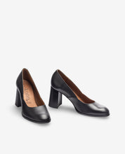 Scarpa con tacco LOIR-001 nero