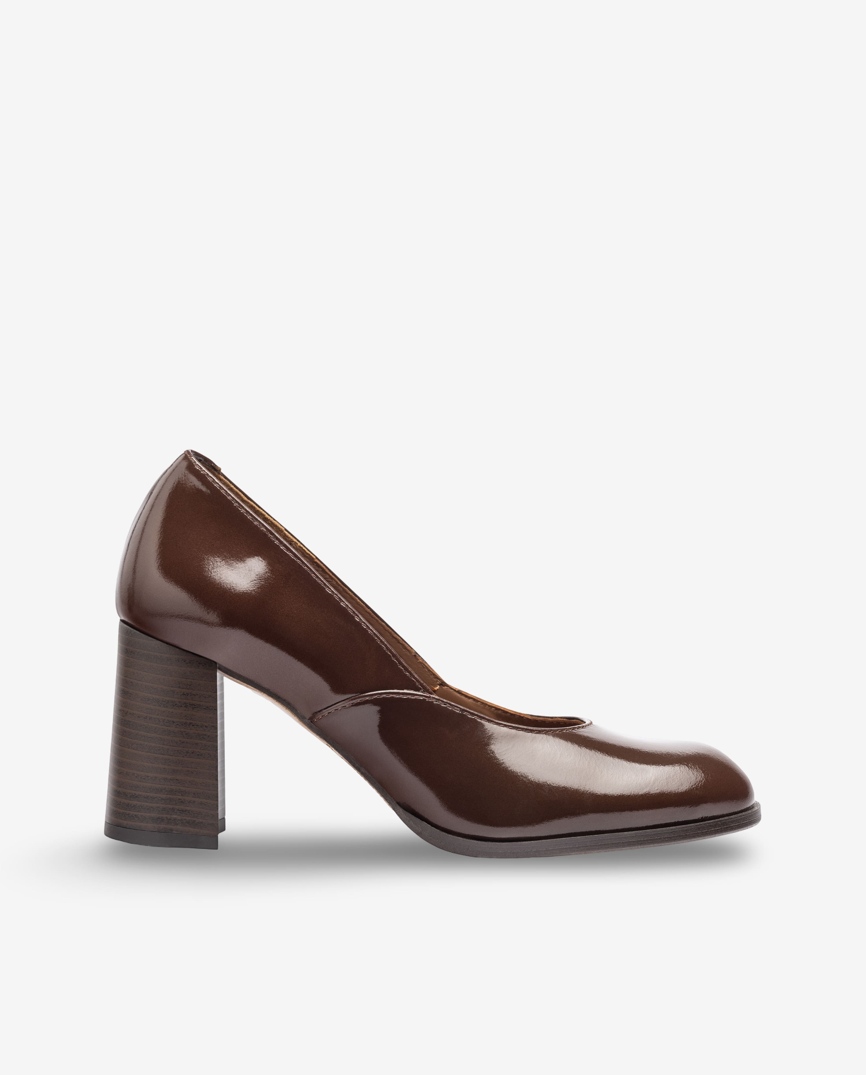 Scarpa con tacco LOIR-001 marrone