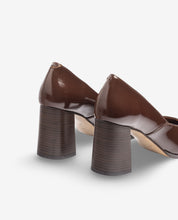 Scarpa con tacco LOIR-001 marrone