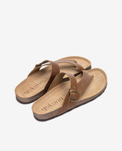 Macam 203 beige flat sandal