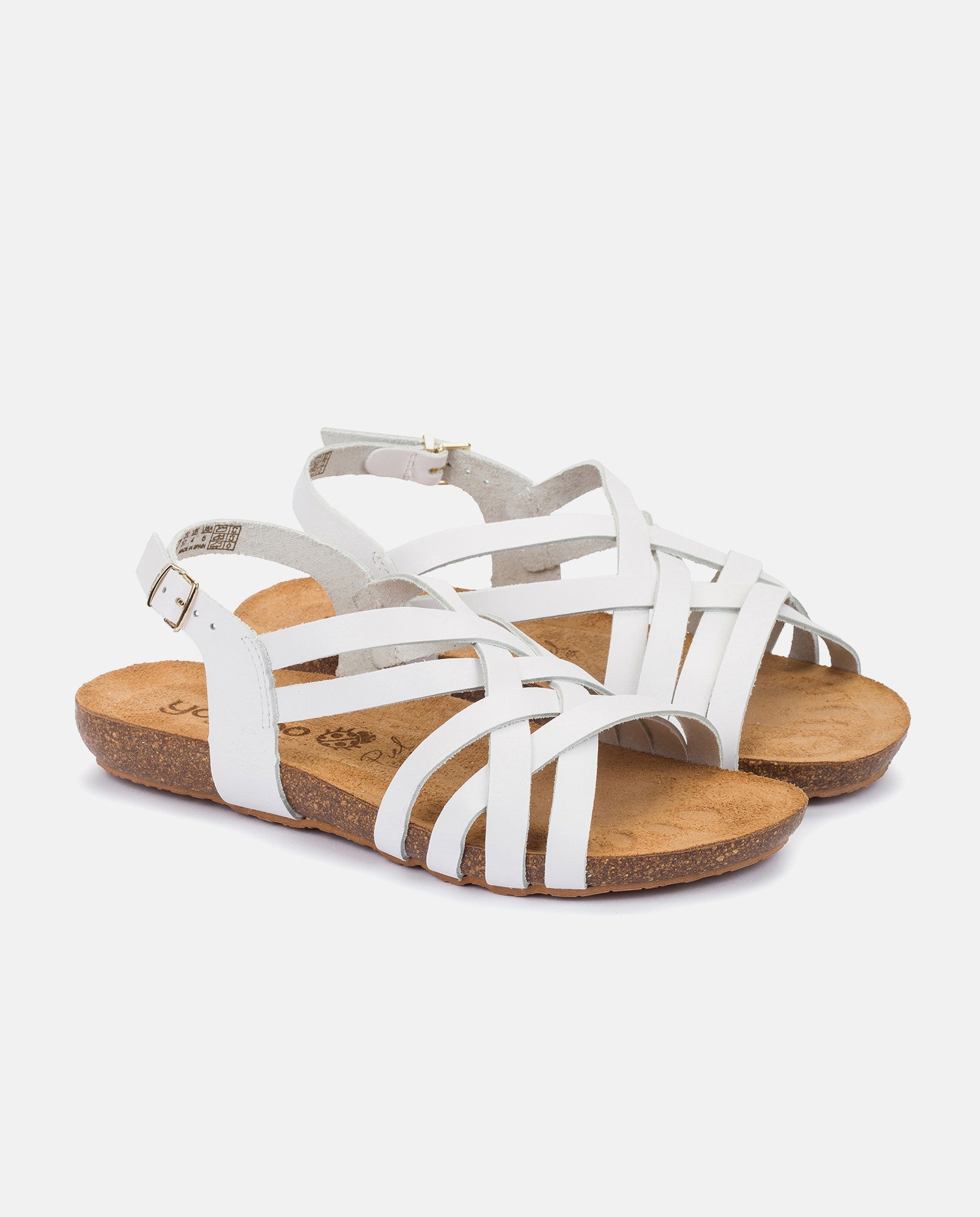 Ibiza 186 white flat sandal Yokono - Main Image