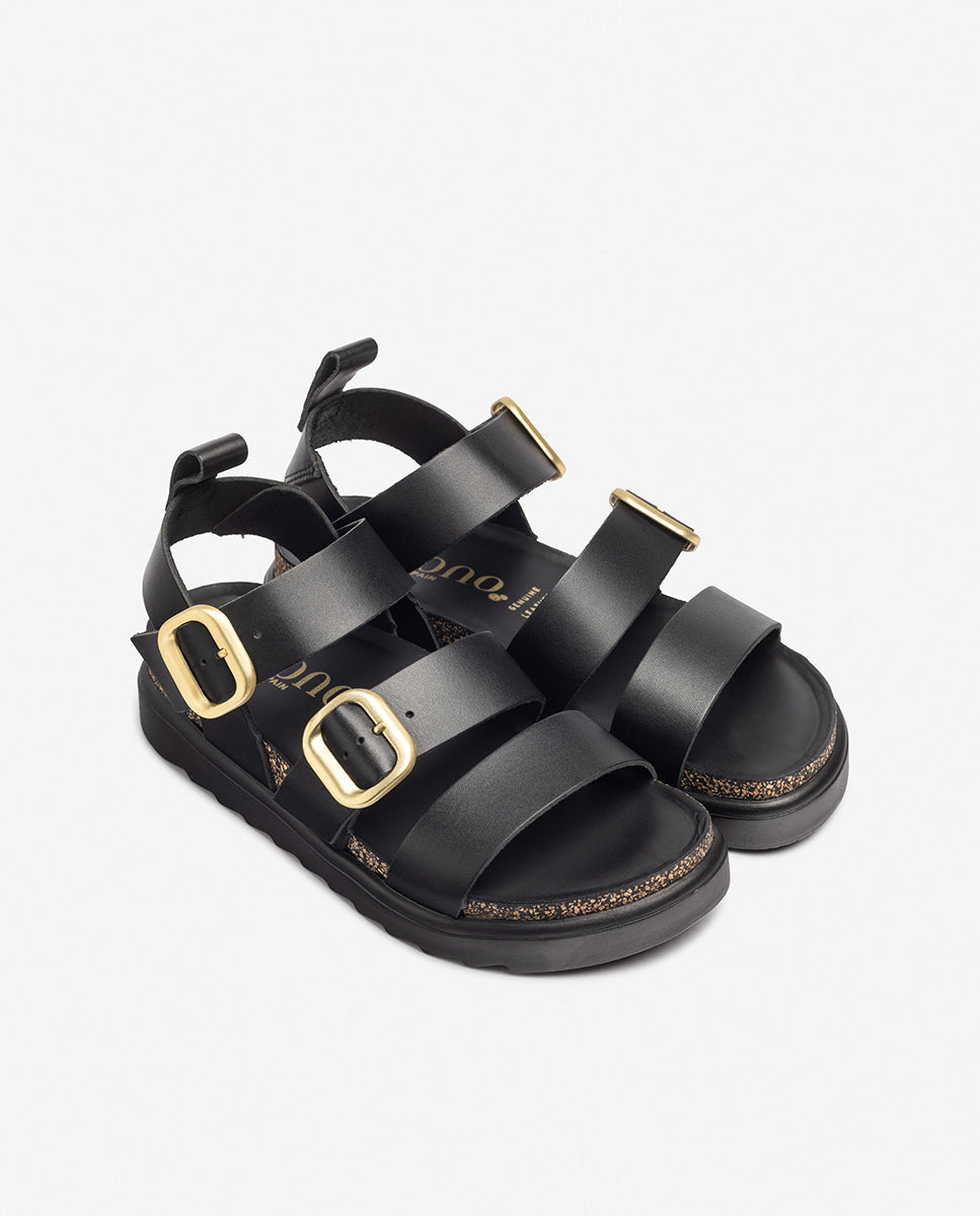 Platform sandal TUNEZ-127 black