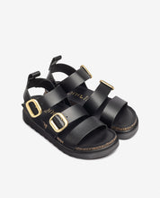 Platform sandal TUNEZ-127 black