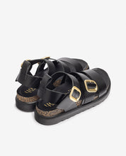 Platform sandal TUNEZ-127 black