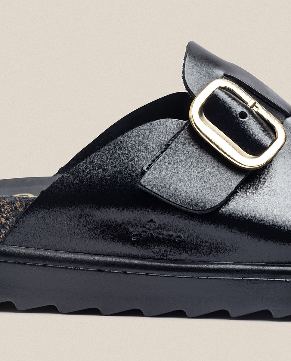 Zapato de plataforma TUNEZ-599 negro