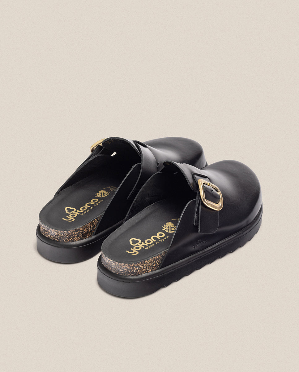 Zapato de plataforma TUNEZ-599 negro
