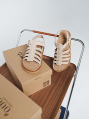 Sandalo basso BOLUS-107 beige