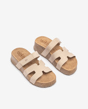 Plateausandale WIWI-125 beige