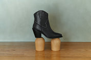 Stivaletto con tacco RID-401 nero