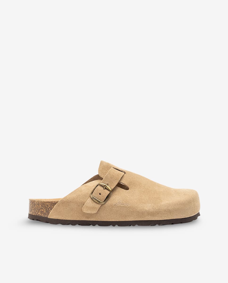 Scarpa piatta  ZUECO-559 beige