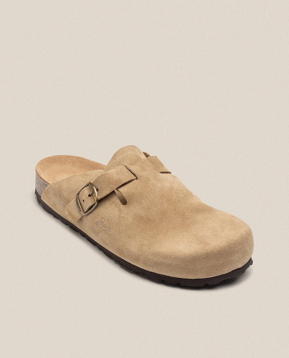 Flacher Schuh  ZUECO-559 beige 