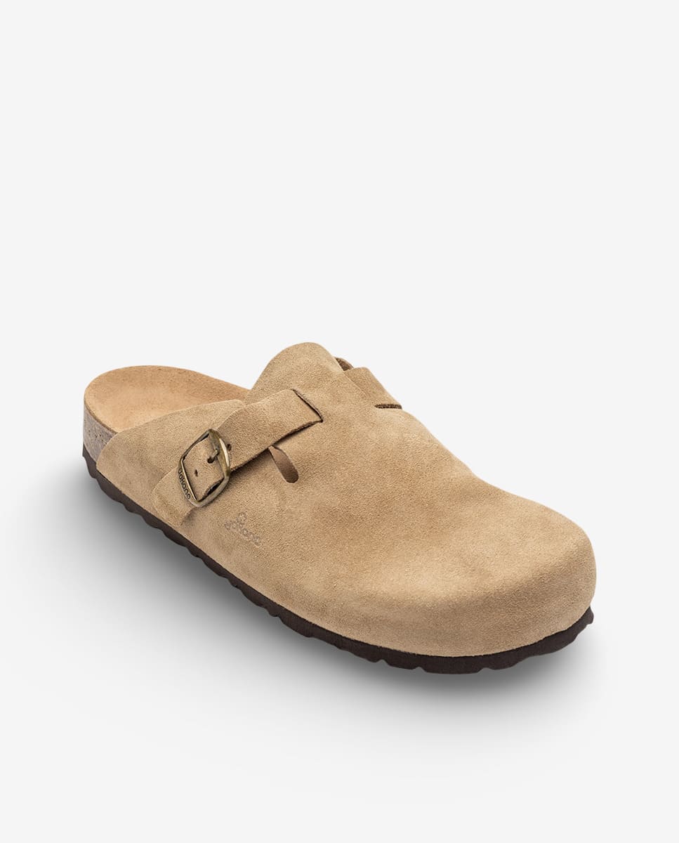 Scarpa piatta  ZUECO-559 beige
